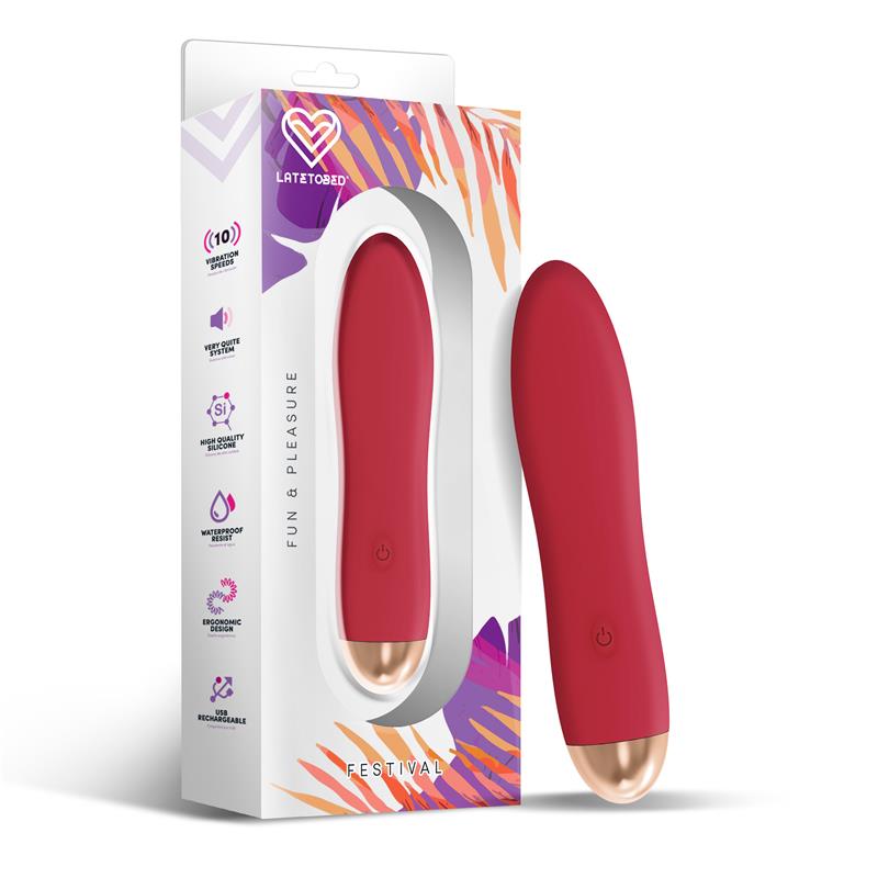 Dawel Stimolatore Usb Red – stimolatore per donna con vibrazione
