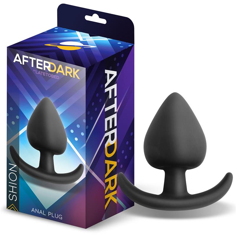 Shion Anal Plug – piccolo plug anale in silicone nero