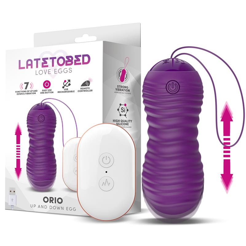 Ovetto Telecomandato Pistonico Usb Viola "Orio" – piccolo ovetto con telecomando