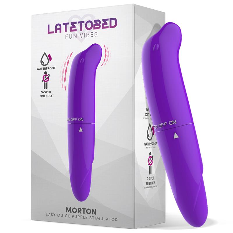 Mini Vibratore G-Spot Batteria Morton – colore viola
