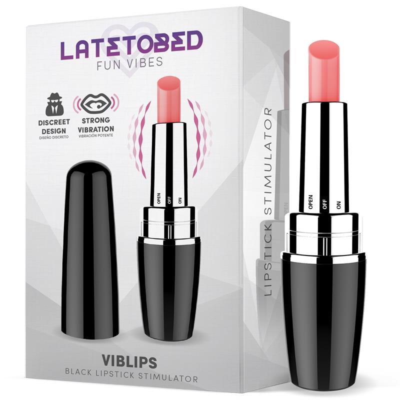 Stimolatore Rossetto Batteria Viblipr – colore nero