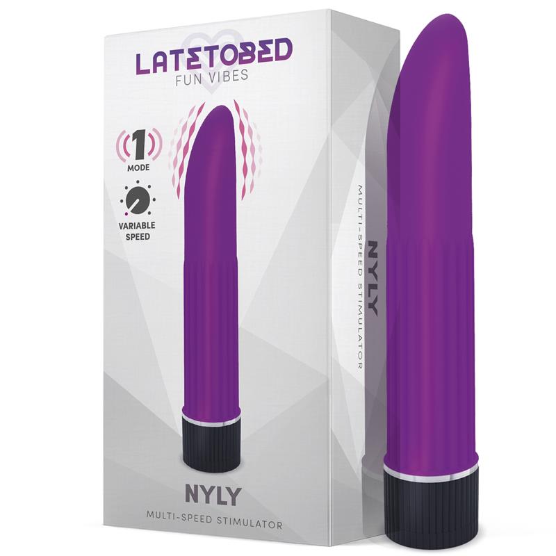 Mini Vibratore Nyly Viola – Batteria