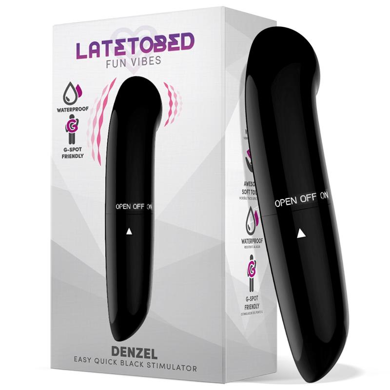 Mini Vibratore G-Spot Batteria Denzel – colore nero