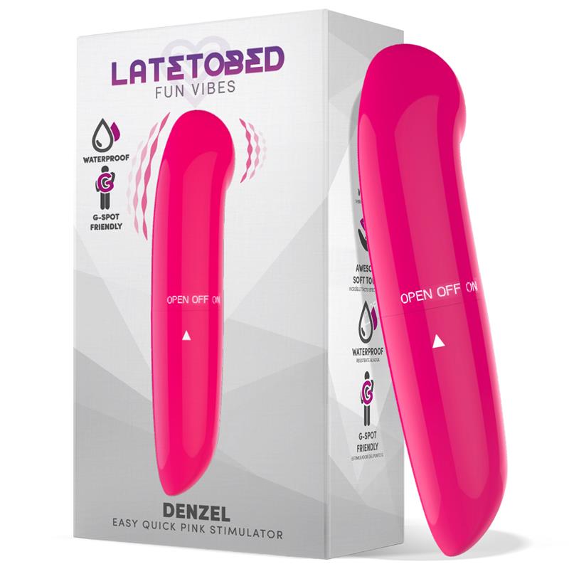 Mini Vibratore G-Spot Batteria Denzel – colore rosa