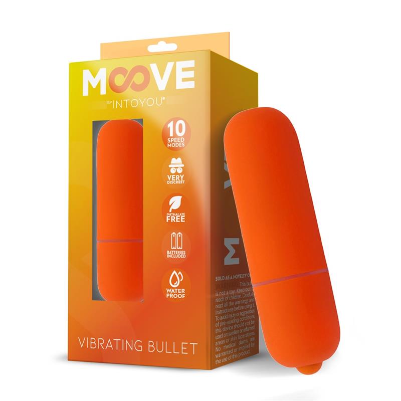 Vibrating Bullet Orange – piccolo vibratore a batteria