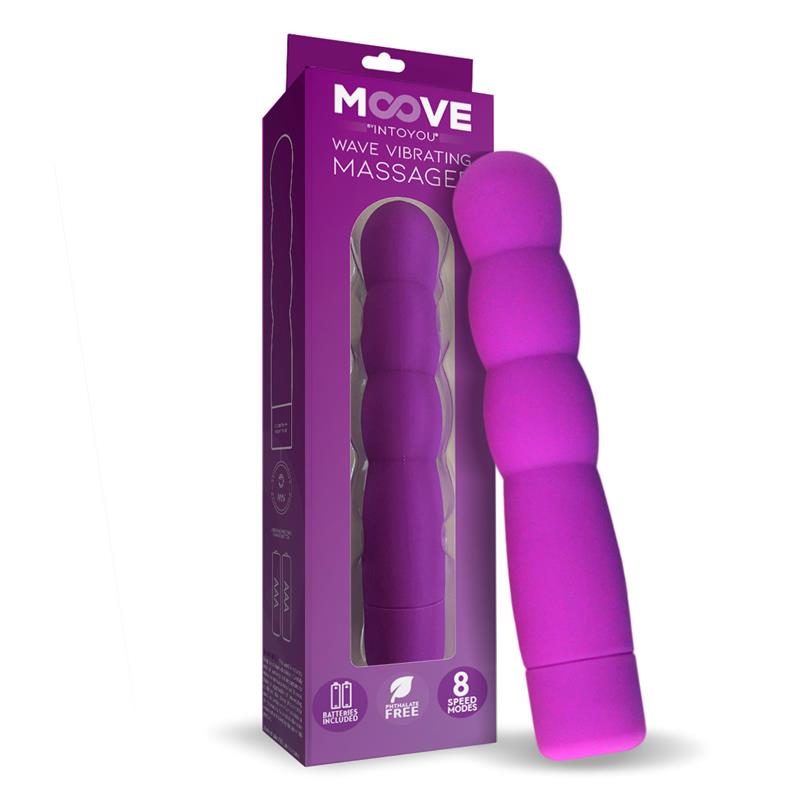 Vibratore Batteria Sfere Wave – colore viola, design a forma di sfera