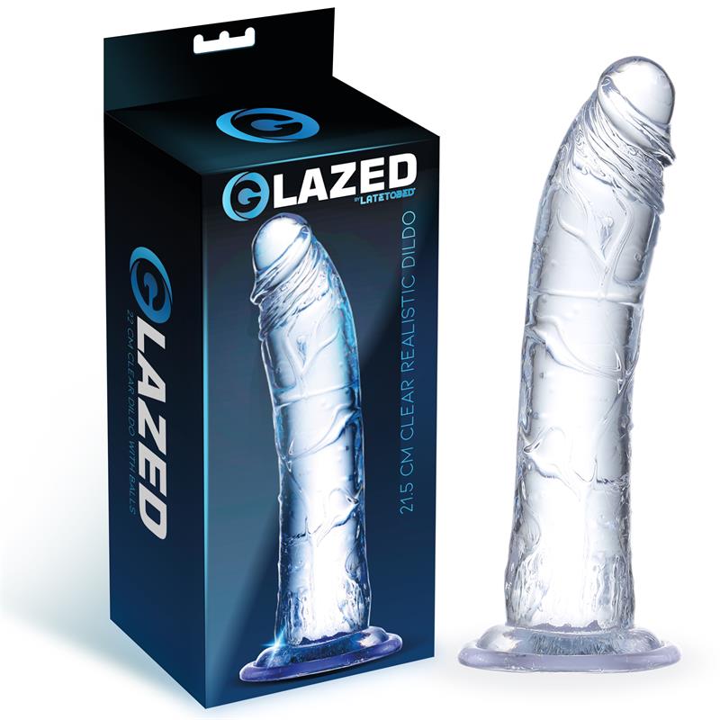 Fallo Realistico Trasparente Glazed – 21,5 cm