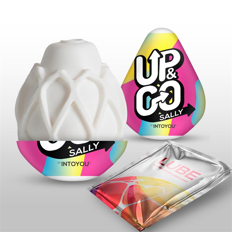 Masturbatore Ovetto "Sally" – stimolante di forma ovetto, colore bianco, taglia XS