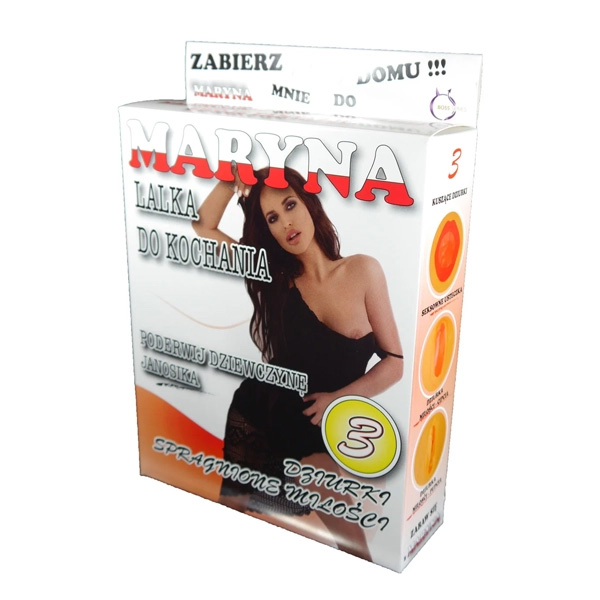Bambola Gonfiabile Maryna – forma umana, colore carne, consistenza media
