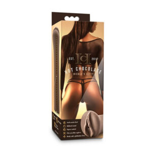 Vagina Chocolate "Nicole" – masturbatore stimolante 5 pollici