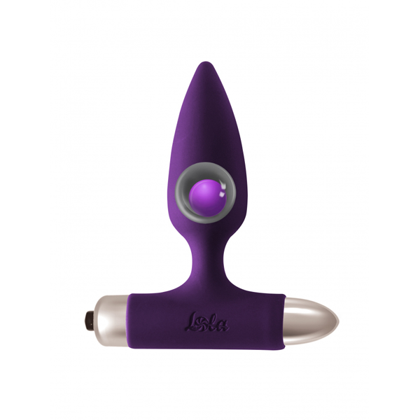 Plug Viola Con Bullet – 11 cm x 3 cm