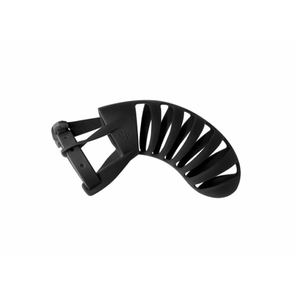 Gabbia Silicone – forma fallo in silicone morbido, colore nero, taglia S/M