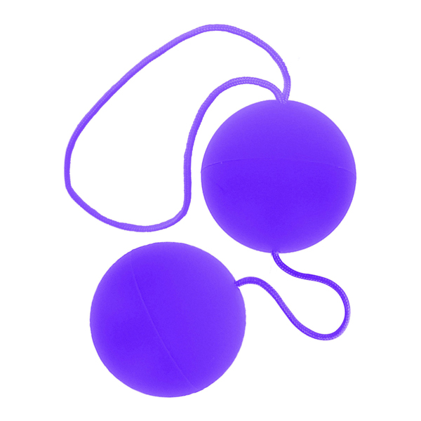 Palline Vaginali Viola – confezione da 4 pezzi, forma sferica, taglia S
