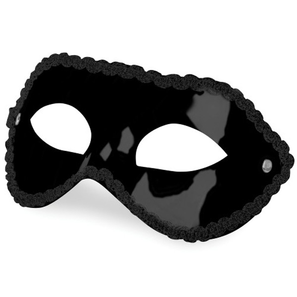Maschera Uomo Nera "Party" – maschera regolabile in forma di mascherina