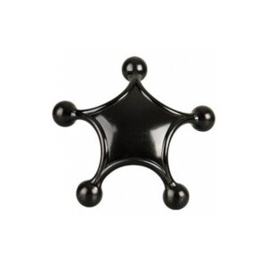 Massaggiatore Ragno – stimolatore nero con consistenza dura