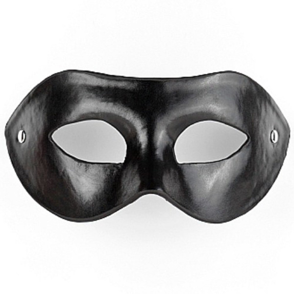 Maschera Uomo Nera – maschera regolabile in colore nero