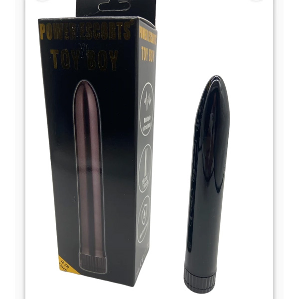 Vibratore Toy Boy Liscio Nero – design ergonomico da 7 pollici