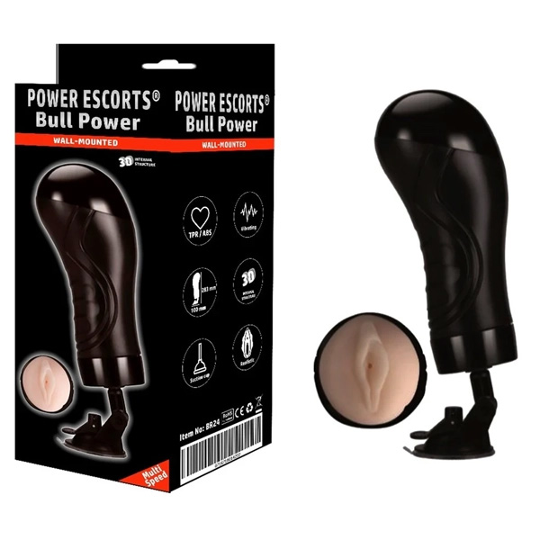 Masturbatore Nel Contenitore Con Vagina E Bullet Silicone – forma vagina, colore carne, taglia M/L