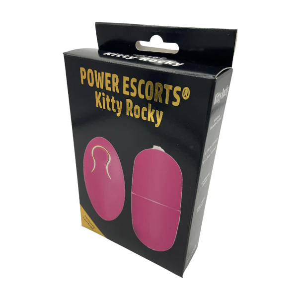 Ovetto Batterie Rosa "Kitty Rocky" – ovetto telecomandato con vibrazione
