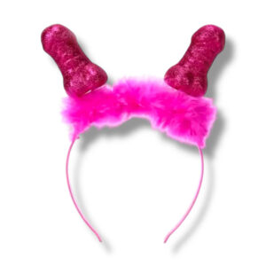 Cerchietto Pene Fucsia – gadget nubilato indossabile