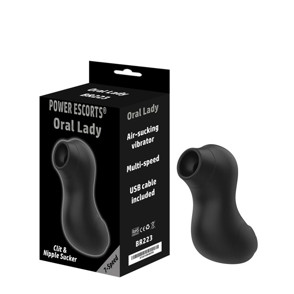 Stimolatore Clitoride/Capezzoli Papera Nero – dispositivo USB