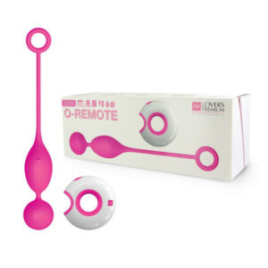 Loverspremium - O-Remote Control Egg Pink Julia – pallina vibrante con telecomando