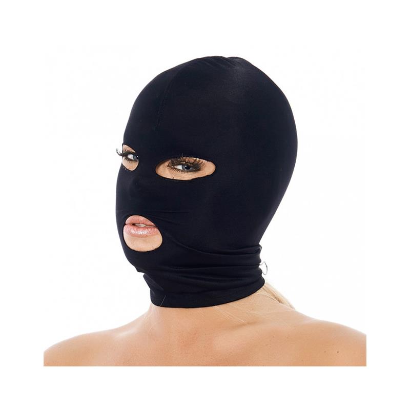 Passamontagna Tre Buchi – maschera BDSM in nero