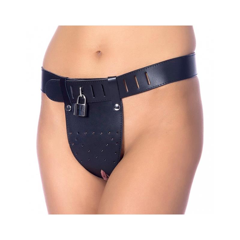 Chastity Briefs With Padlocks Ml Black – mutande costrittive indossabili nere, taglia M/L