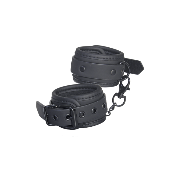 Manette Pelle Nero Luxury – manette regolabili in pelle