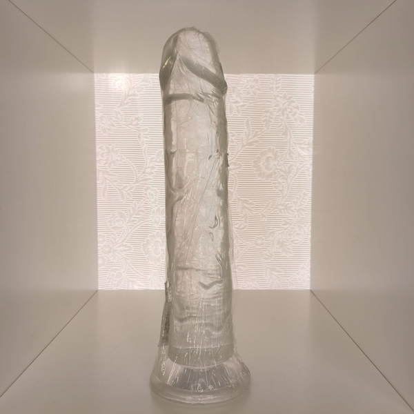 Fallo Con Ventosa In Gelly Trasparente – 28 cm di lunghezza e 5,7 cm di diametro