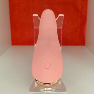 Stimolatore Clitoride e Punto G a Forma di Lingua con Oscillazione USB – colore rosa