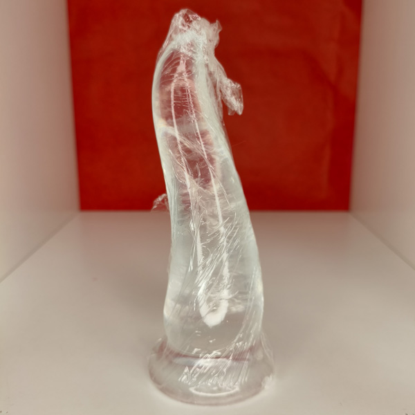 Plug Tentacolo Con Ventosa Liscio Gelly Trasparente – 15 cm di lunghezza e diametro da 2 a 4.4 cm