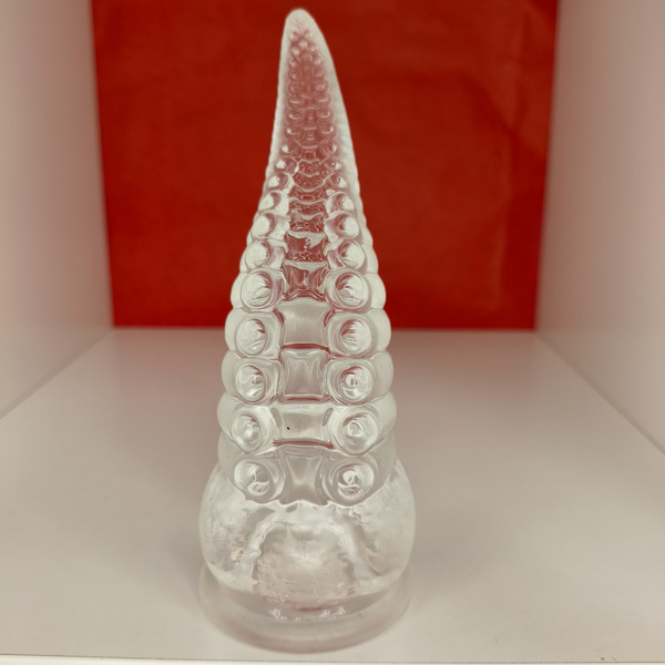 Plug Tentacolo Con Ventosa Gelly Trasparente – 17 cm di lunghezza e diametro da 1 a 6,5 cm