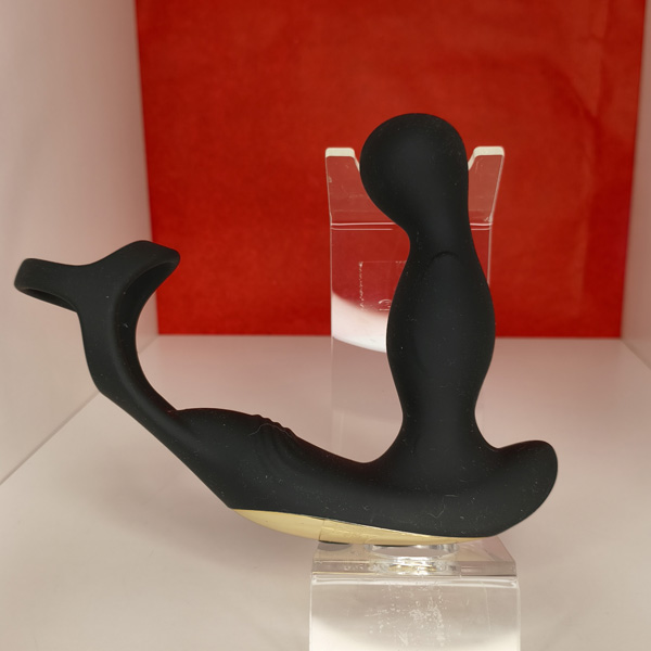 Stimolatore Prostata Con Anelli Vibrante – colore nero, USB