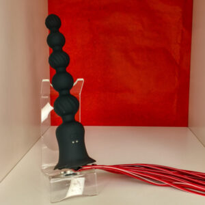 Palline Vibranti Nere Con Frusta Rossa – USB percussione 6in