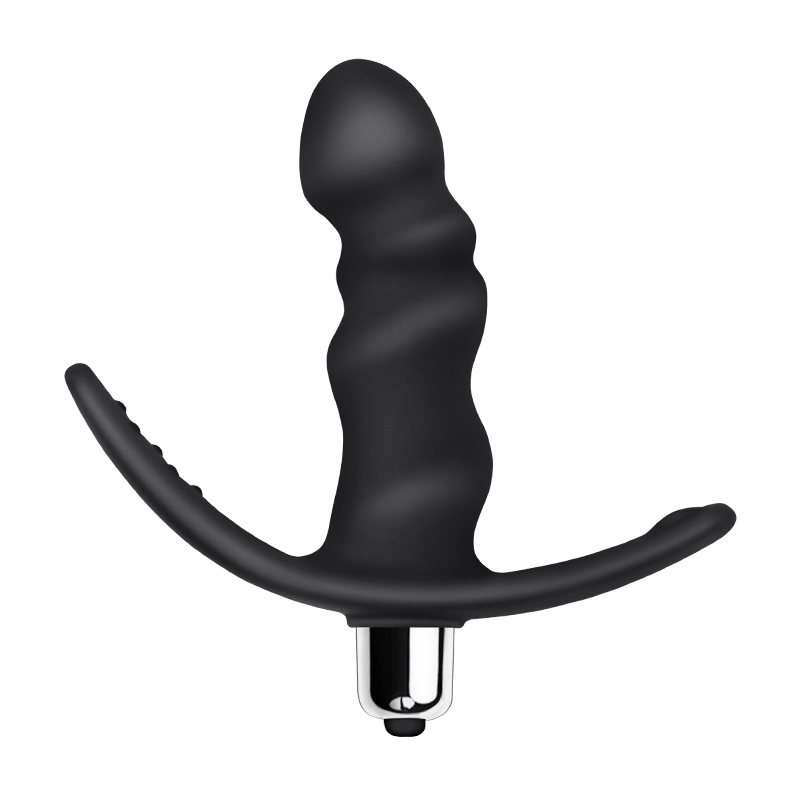 Stimolatore Prostata Batterie – design ergonomico, colore nero, taglia S