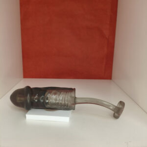 Prolunga Con Glande Pieno E Anello Per Testicoli – 13 cm (6 cm indossabili) diametro esterno 4,4 cm interno 3 cm