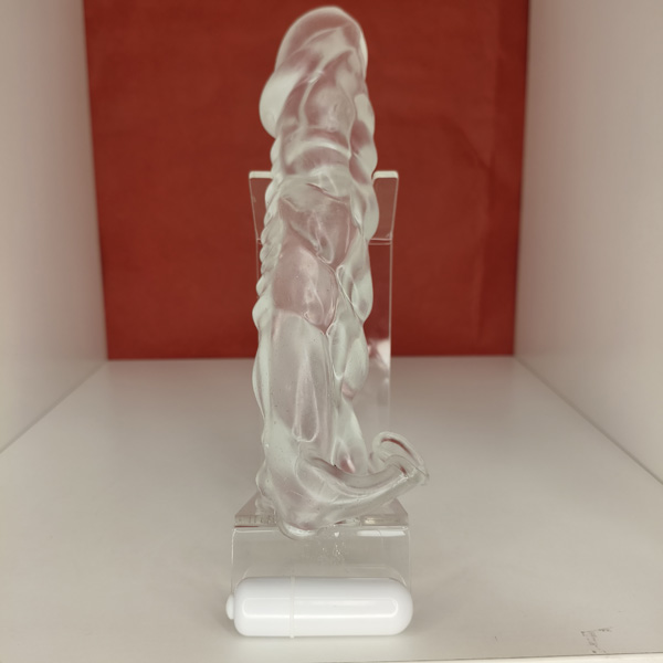 Prolunga Con Glande Vibrante – 21 cm (13 cm indossabili) con anello per testicoli