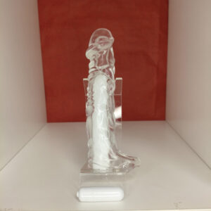 Prolunga Con Glande Vibrante – 21 cm (13 cm indossabili), diametro esterno 3,9 cm, interno 2,5 cm