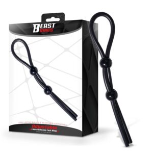 Anello Per Pene Con Doppia Chiusura Regolabile – 19,5 cm