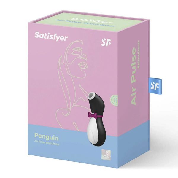 Stimolatore Clitoride Usb "Pinguino" – design ergonomico in nero