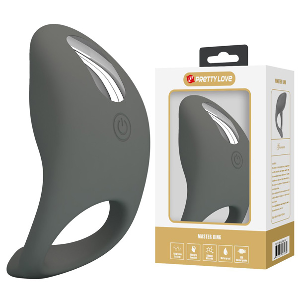 Anello Vibrante Usb "Master Ring 2" – anello stimolante nero