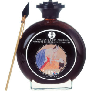 Vernice Per Il Corpo Al Cioccolato Con Pennello – 100 ml