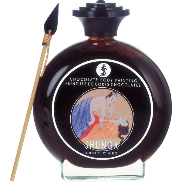 Vernice Per Il Corpo Al Cioccolato Con Pennello – 100 ml