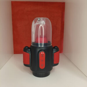 Masturbatore Stimolatore Con Risucchio – Nero/Rosso USB